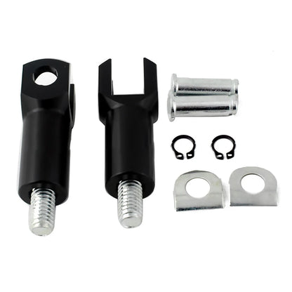 Set of 2 Foot Peg Support Mounts for Harley Davidson Softail (2000–2006)