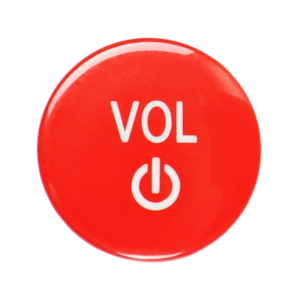 Radio Volume Button Cover for BMW G Chassis 2 3 4 8 Series M3 M4 X3 X4 (2017–2023) Red