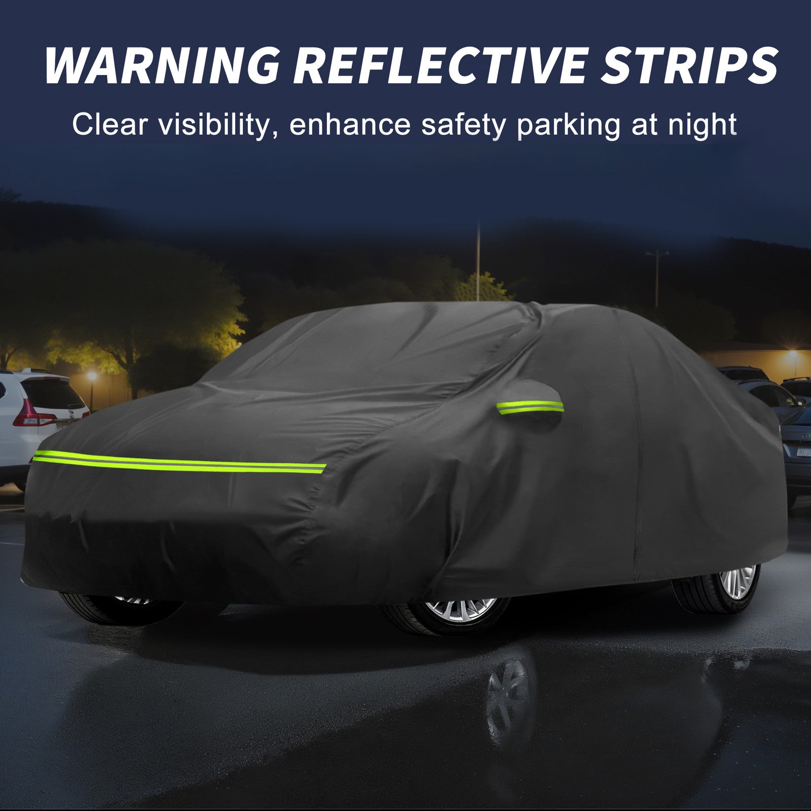 Waterproof Car Cover with Zipper for Mazda 3 (2013–2021)