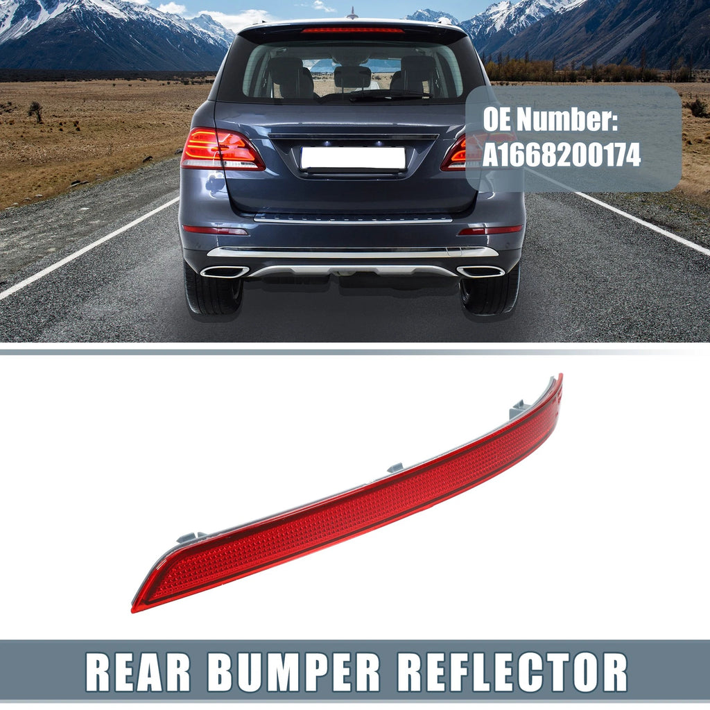 Rear Right Bumper Reflector Replacement for Mercedes-Benz ML350 (2012–2015)