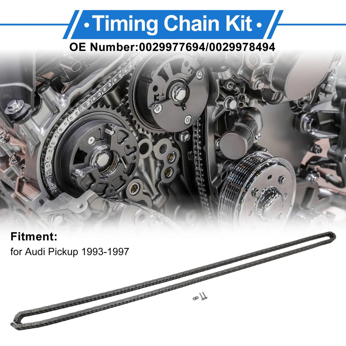 Timing Chain Kit for Mercedes-Benz E-Class (1993–1997) No. 0029977694/0029978494