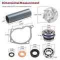 Water Pump Impeller Seal Driver Rebuild Kit for Polaris Scrambler 500 (1997–2012)
