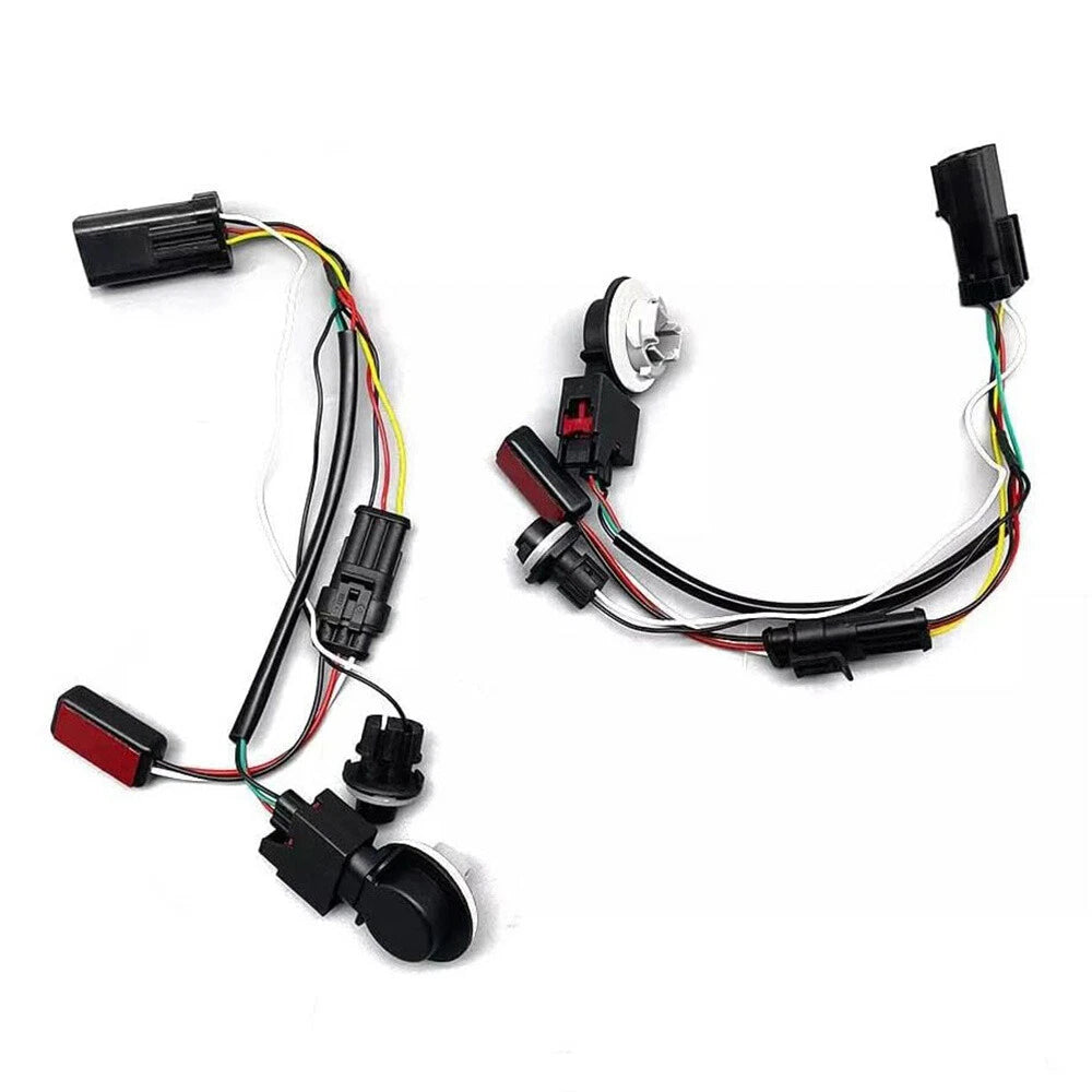 2Pcs LED Tail Light Conversion Wire Harness Kit for Ram 1500 2500 3500 (2013–2018)