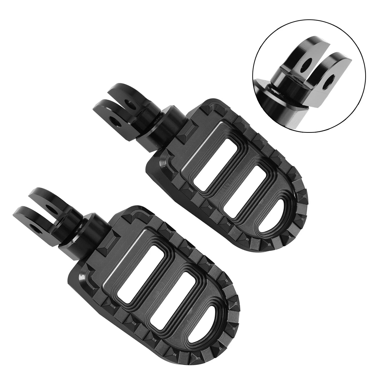 Front Footrests Foot Pegs for Yamaha XSR700 XSR900 FJR1300 YZF-R6 YZF-R1 (2016–2023)