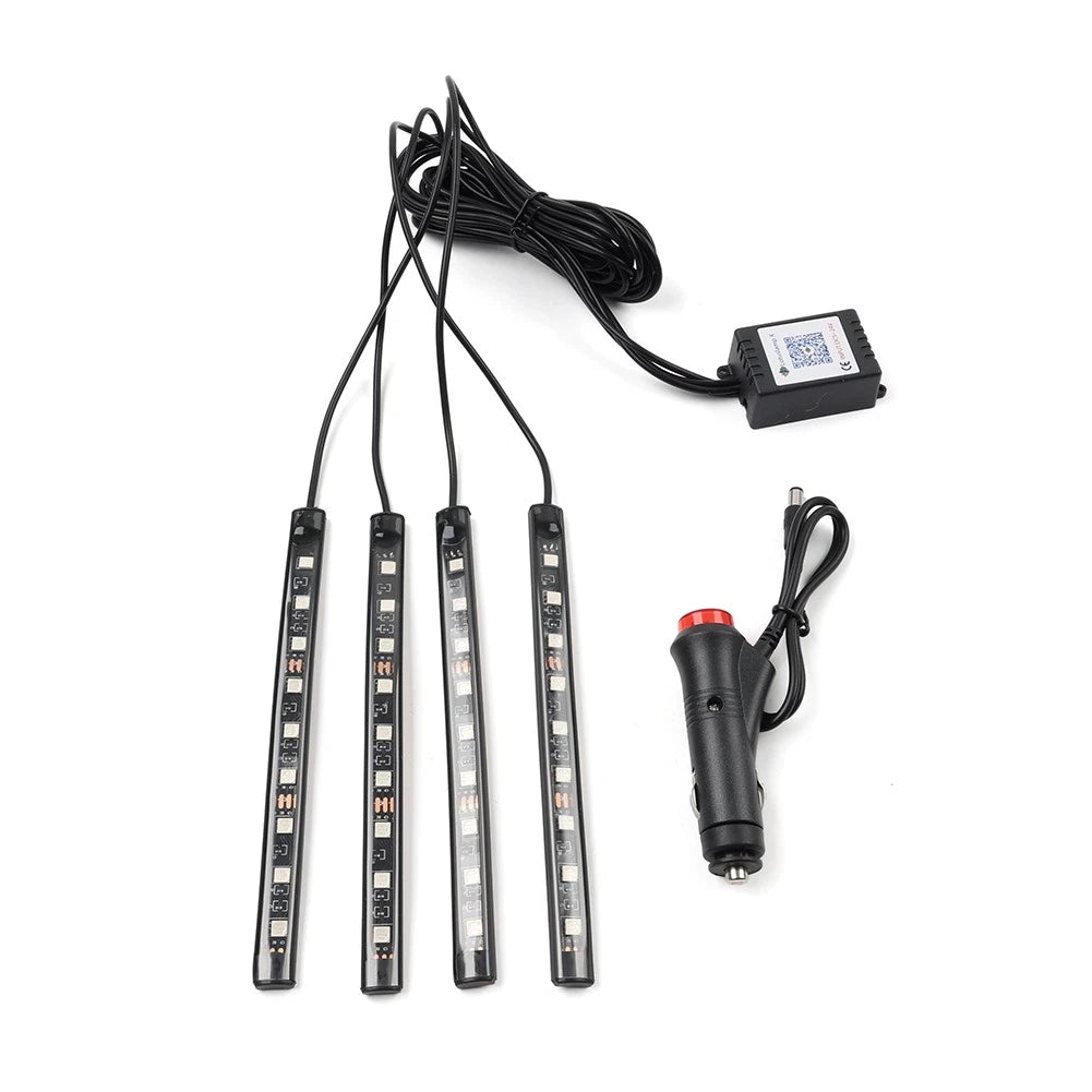 RGB Music Voice Control Foot Lamp for Universal Use (2010–2023)