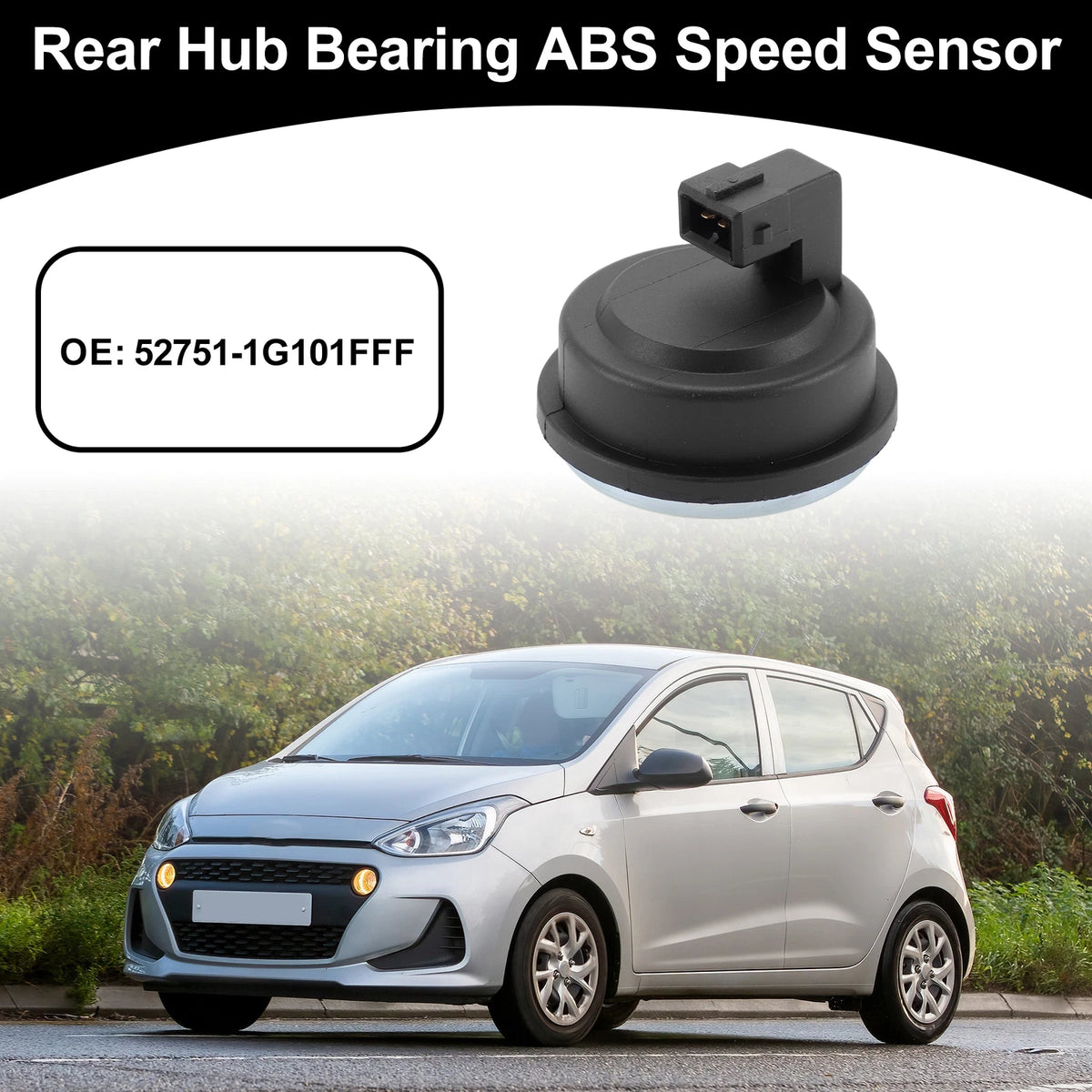 Rear Hub Bearing ABS Speed Sensor No. 52751-1G101 for Hyundai i10 (2007–2014)