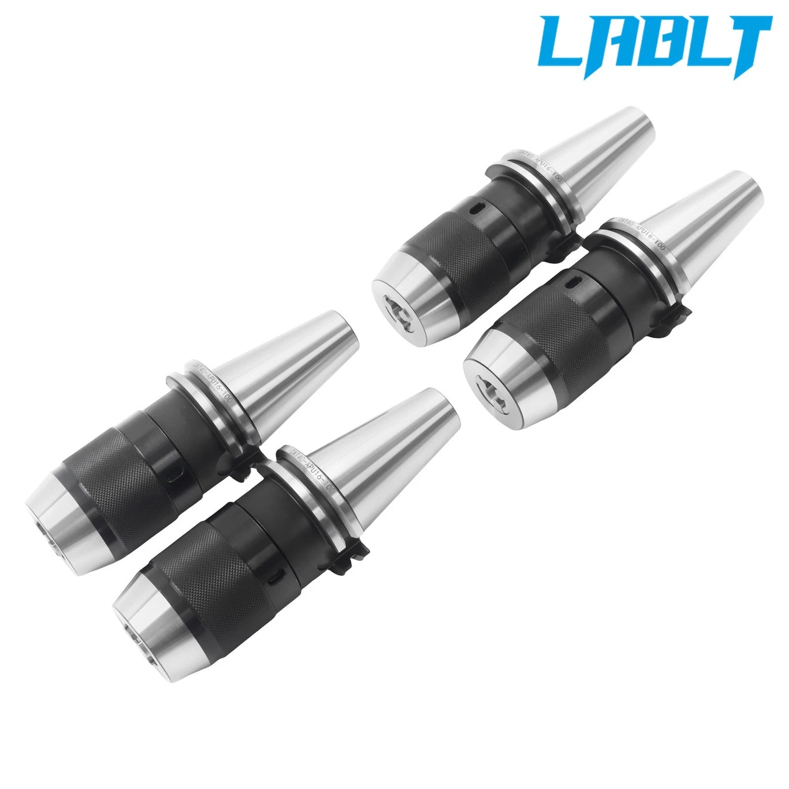 4X CAT40 Keyless Drill Chuck 5/8" Capacity for CNC Milling Machine