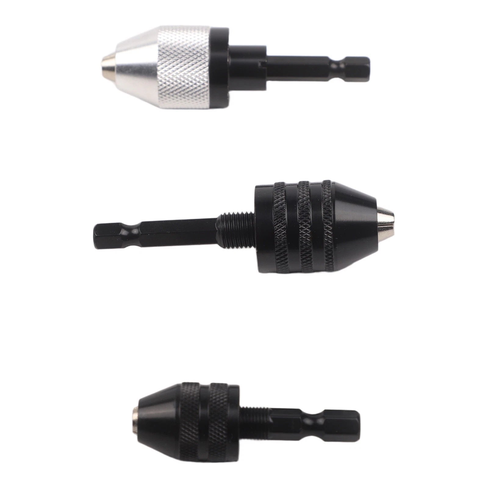 3 Piece Drill Chuck Adapter Hex Shank Quick Change Tool for