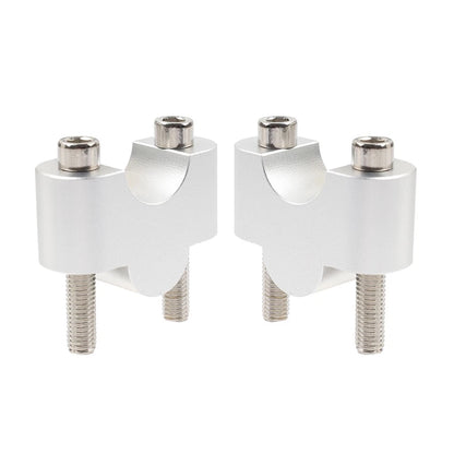 Handlebar Riser Lift Set Clamps 7/8" Bar 25mm for Honda Kawasaki