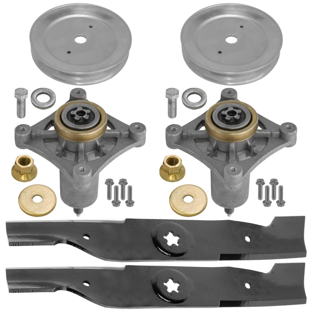 Spindle Pulley Blade Replacement for Husqvarna LGTH22V48 (48 in) (Qty 2) (2000–2000)