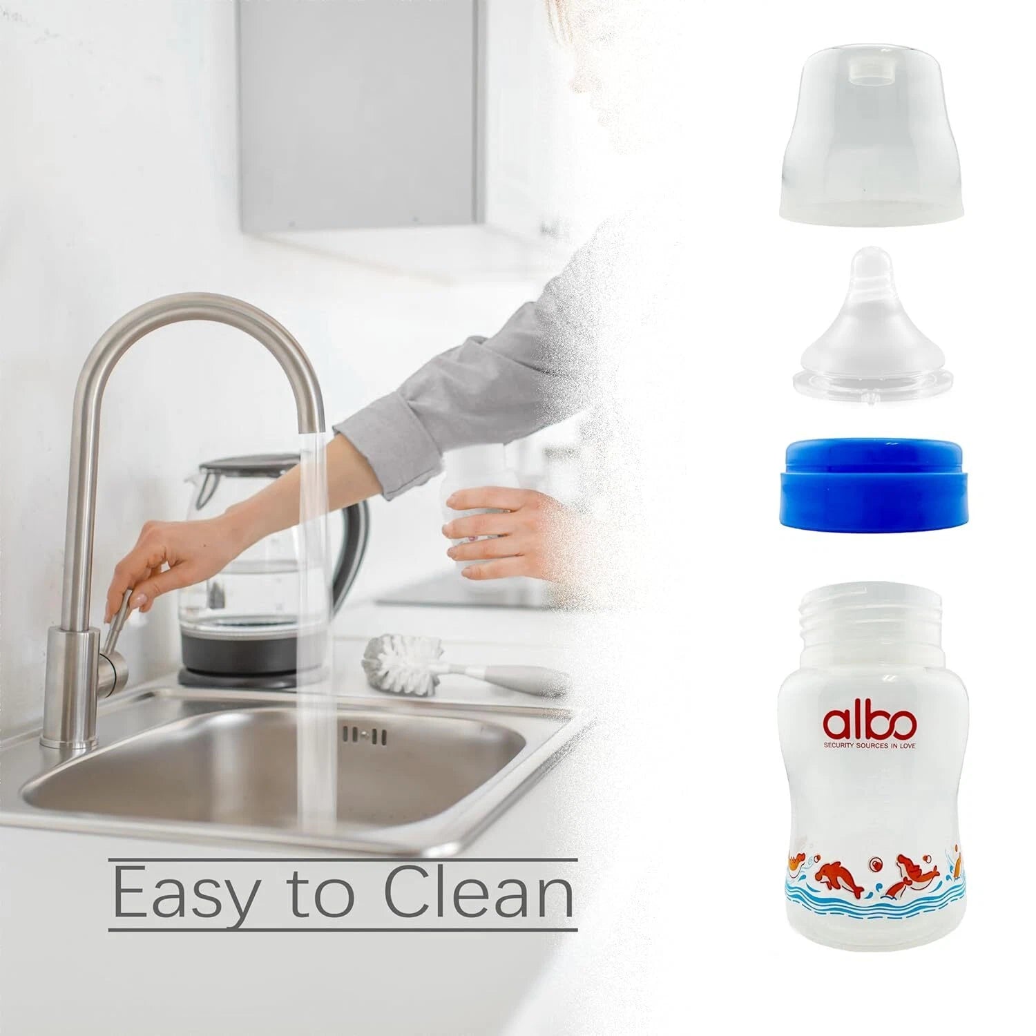 3X Anti-Colic Baby Bottle 7oz for Albo ARC (200ML)