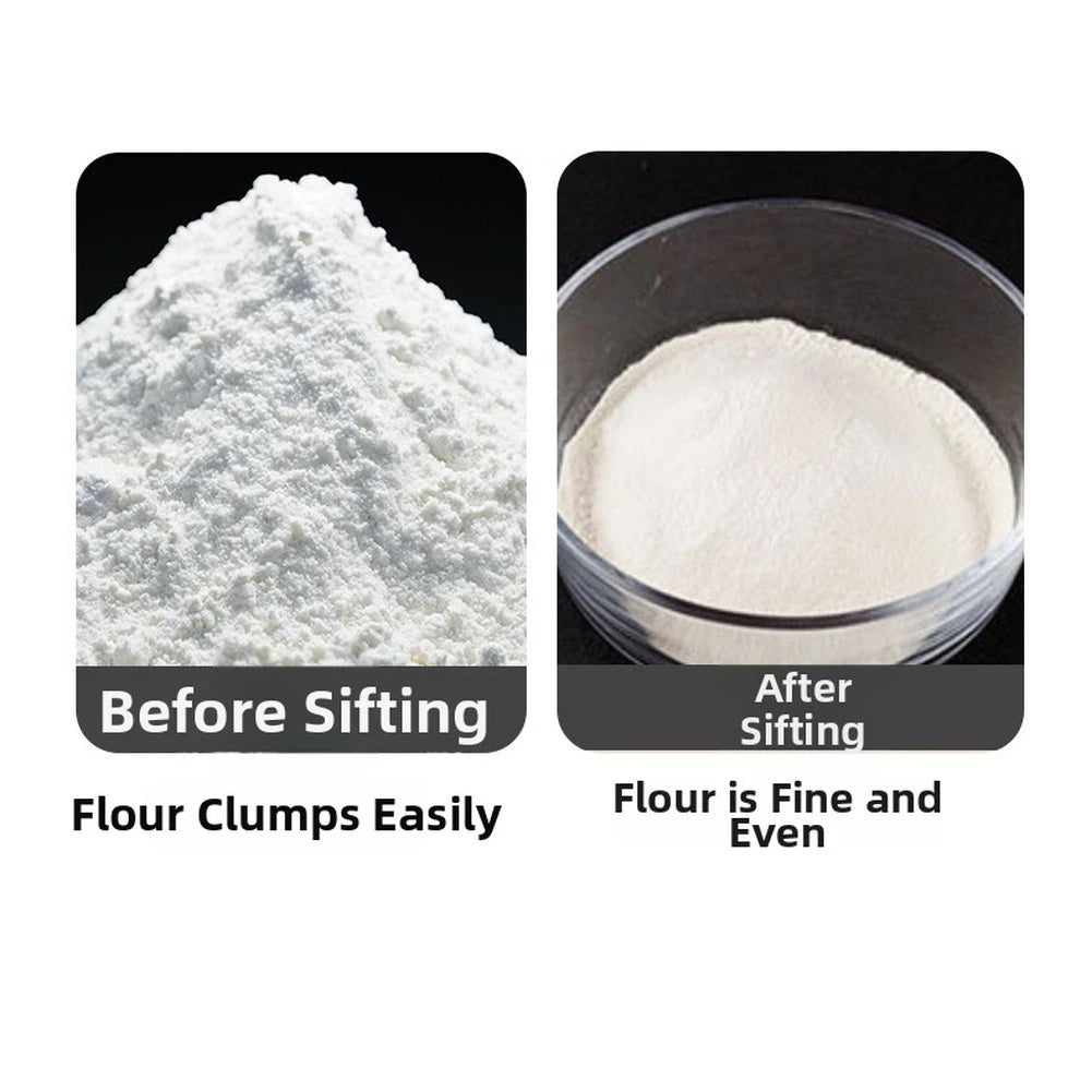 Stainless Steel Flour Sieve for Smooth Sifting (11.5cm)
