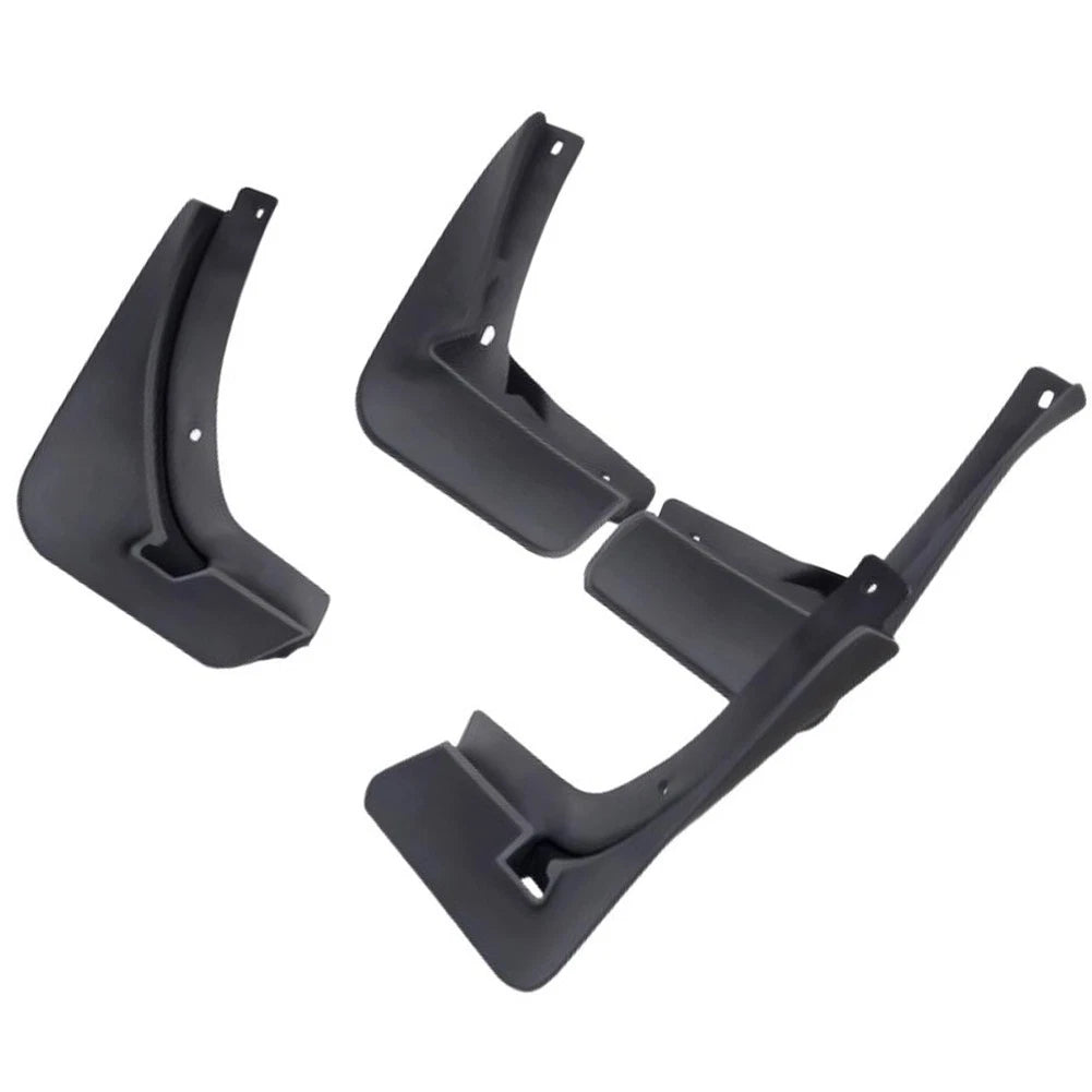 Front and Rear Mud Flaps for For Golf For MK7 Wagon 2013-2019 4 Piece Black