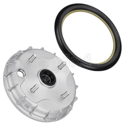 Front Brake Drum Hub & Dust Seal for Honda Rancher 350 TRX350TM (2000–2006)