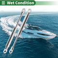 2 Pcs Stainless Steel Lift Support Struts for