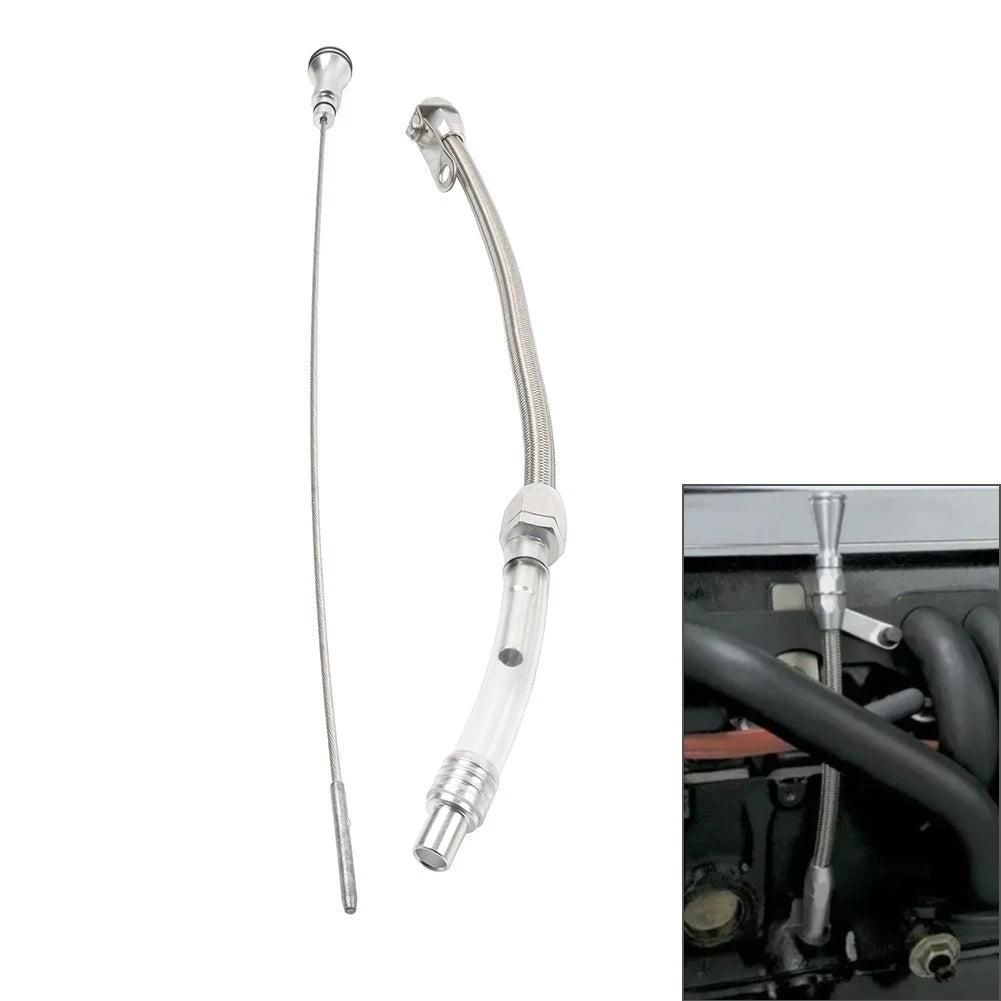 Flexible Oil Dipstick for LS Trunk Engines LSX LS1 LS2 LS6 (4.8L–6.2L)