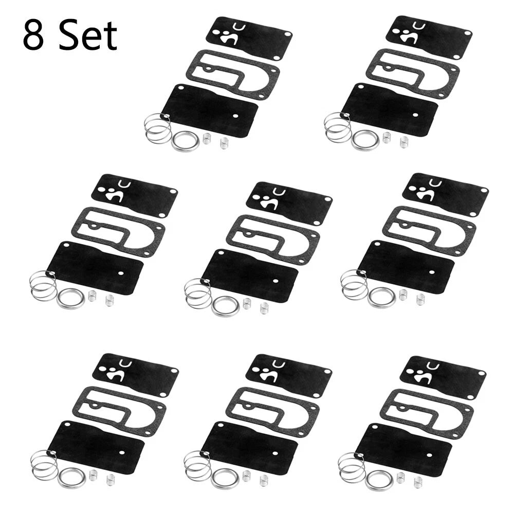 Set of 8 Fuel Pump Replacement Parts for B&S 393397 401400 402400 422700