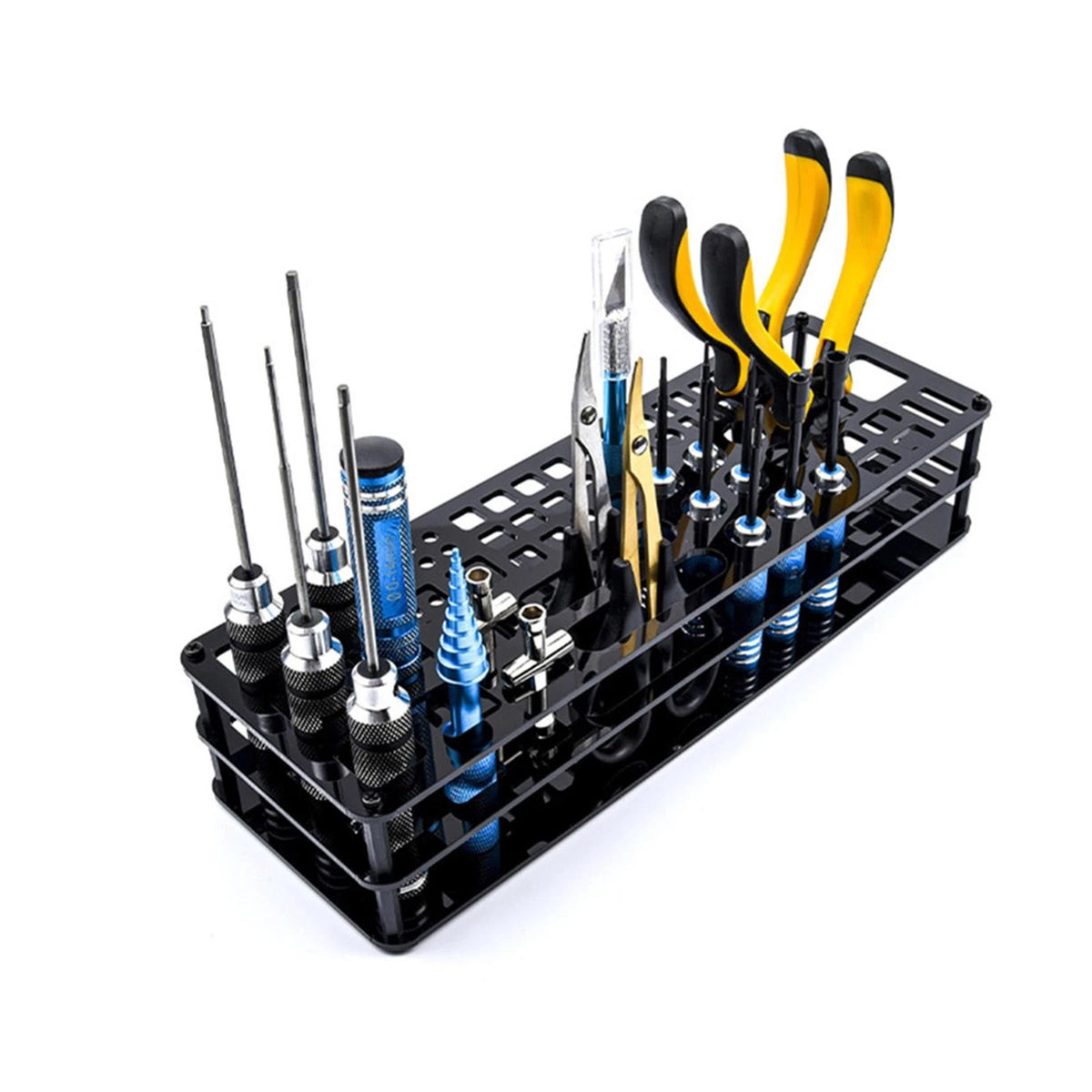Acrylic Storage Organizer for Tool Screwdrivers Tweezers Pencil Stand (D)