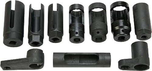 10Pcs O2 Oxygen Sensor & Oil Pressure Socket Tool Set for