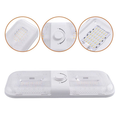 Adjustable 12V LED Ceiling Light for RV and Yacht