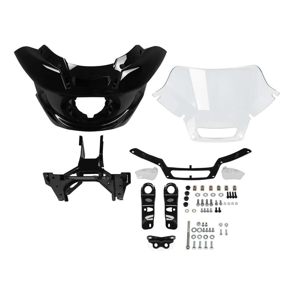Headlight Fairing Windshield Bracket for Harley Low Rider ST (2022–2025)