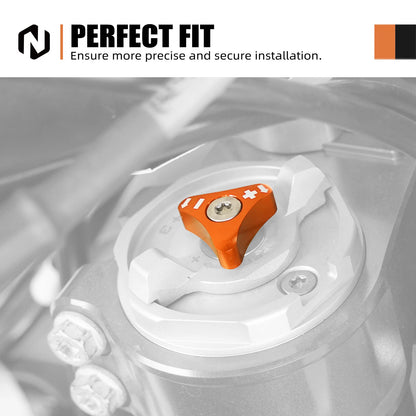 CNC Fork Shock Absorber Adjusters Knob Bolts for KTM Forks (48mm)