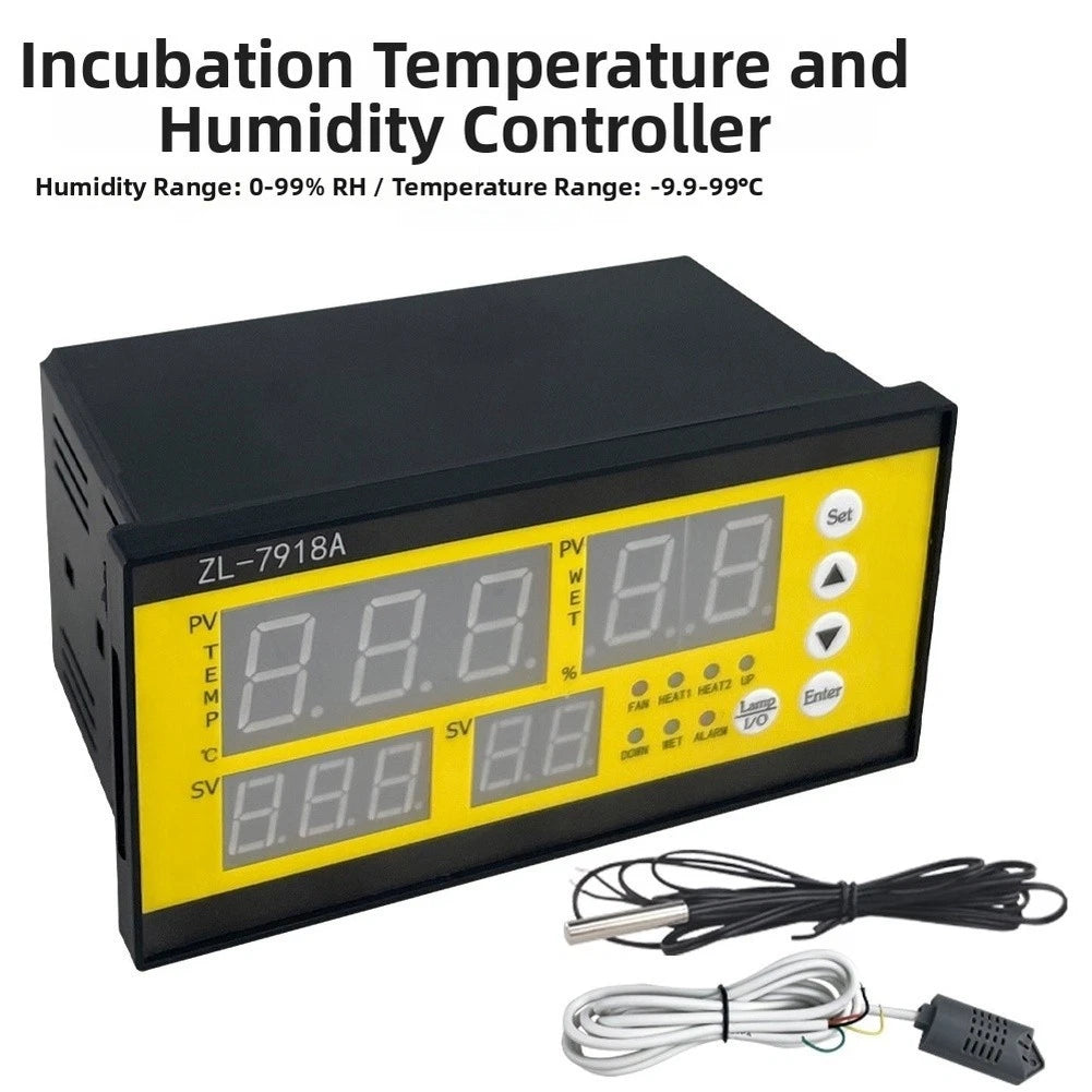 Temperature Humidity Control Unit for Incubator Cold Storage (9.9-99C 0-99RH)