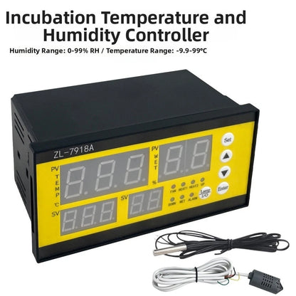 Temperature Humidity Control Unit for Incubator Cold Storage (9.9-99C 0-99RH)