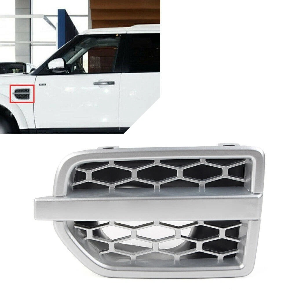 Front Grille Fender Left for Land Rover LR4 (2010–2016) - Silver