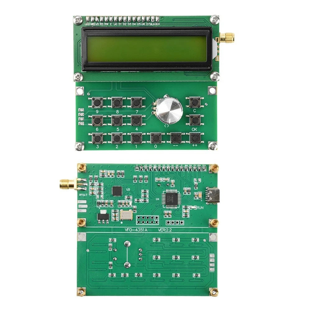 Frequency Output RF Signal Generator 35MHz-4400MHz with USB Power Supply