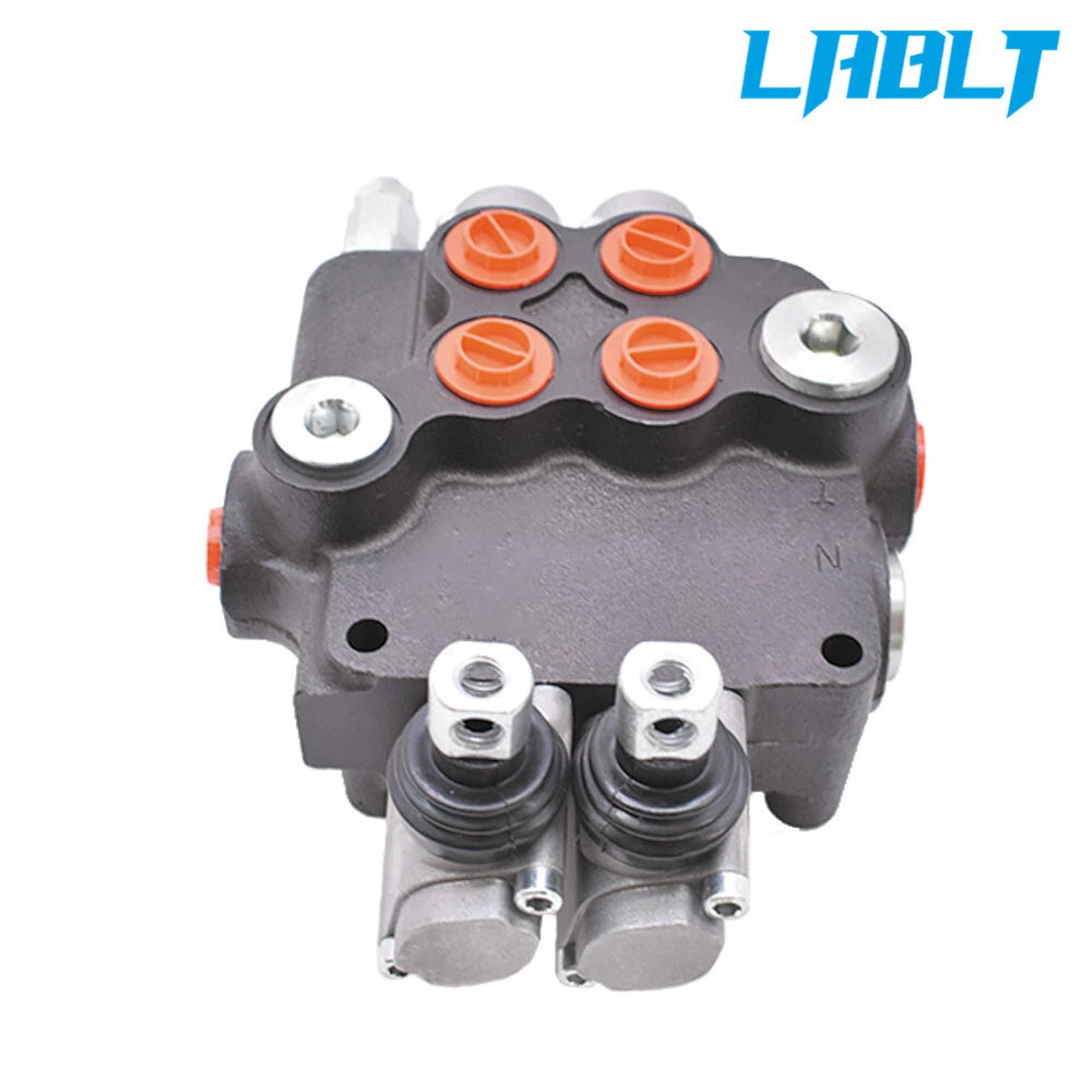 2X Spool Hydraulic Control Valve for SAE Applications (21 GPM)