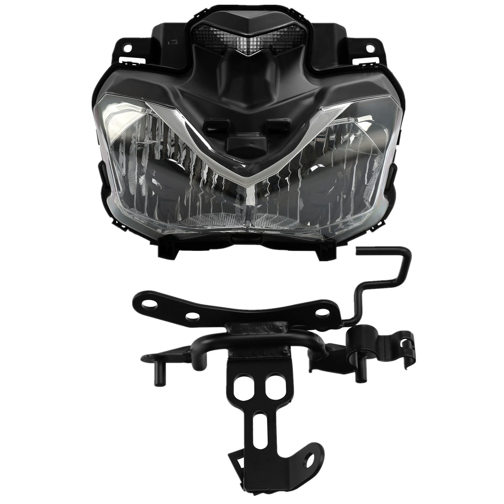 Front Headlight Assembly & Upper Fairing Stay Bracket for Kawasaki Z900 (2017–2019)