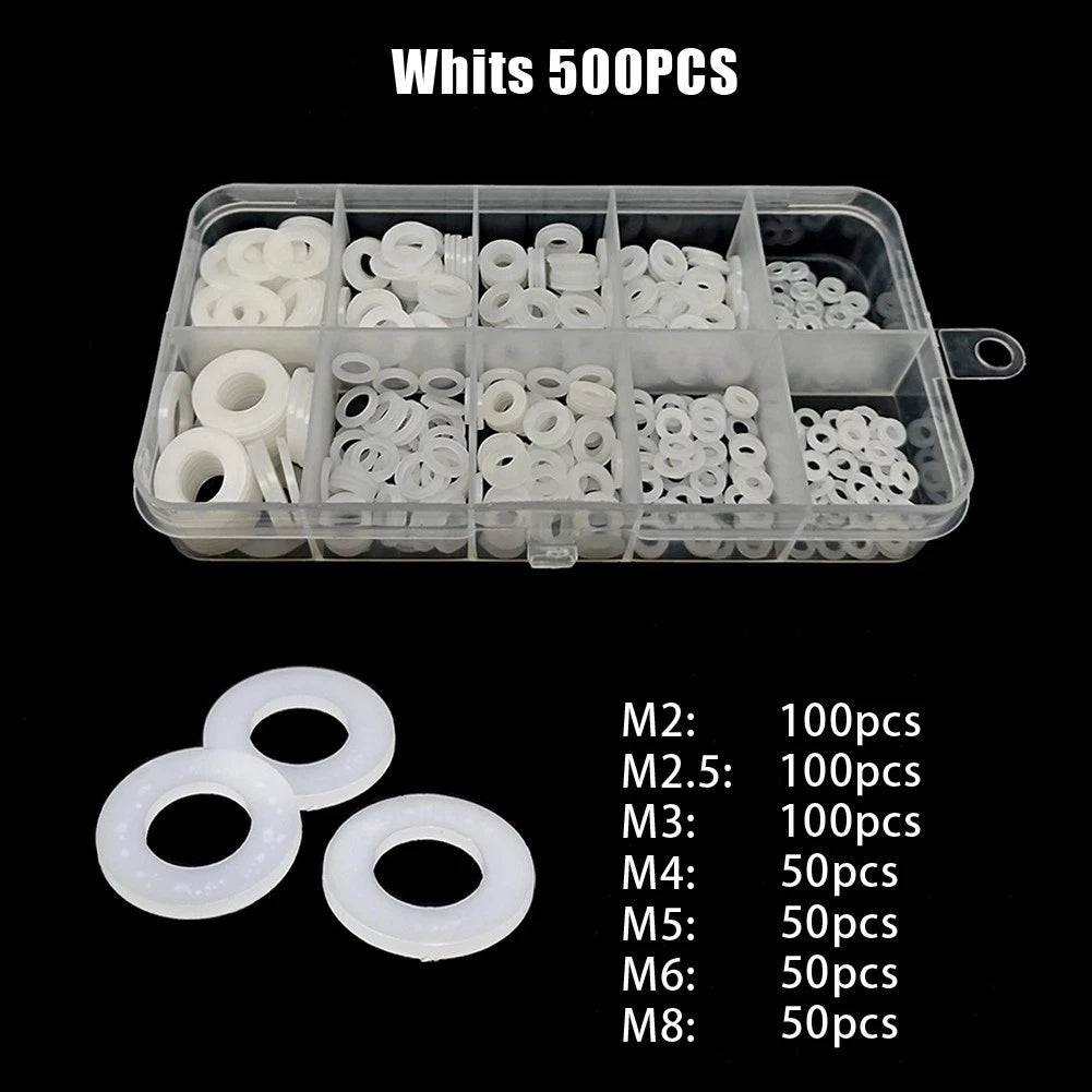 Washer Assortment Pack of 500 for Electrical Connections