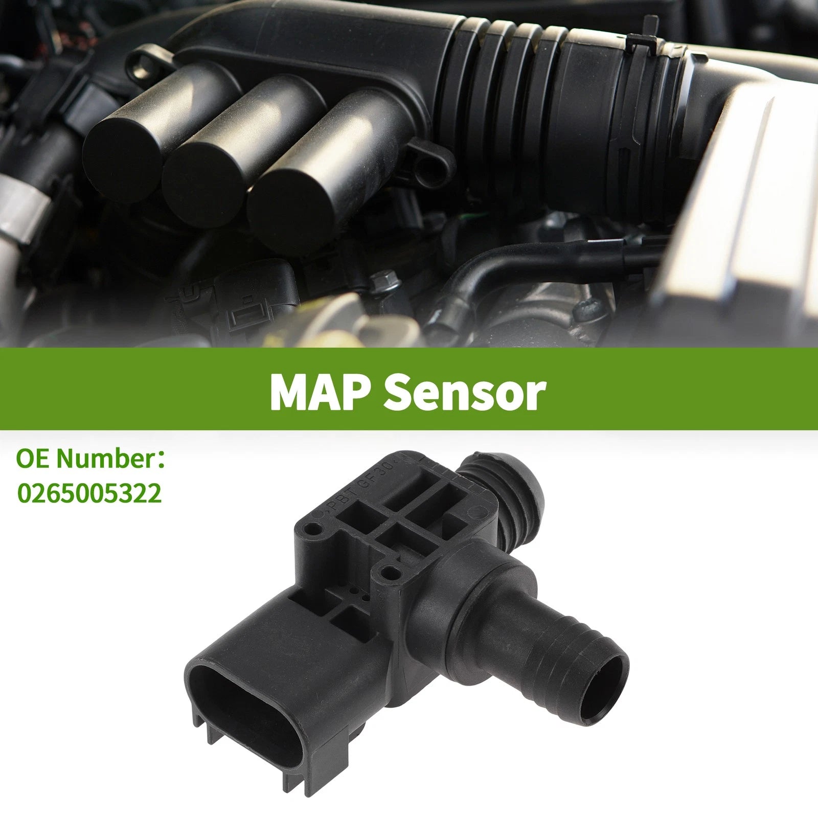 MAP Sensor for Cadillac Escalade (2010–2014) No. 0265005322