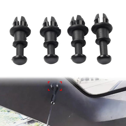 4X Rear Boot Parcel Shelf String Clips for Audi A3 Q2 Q3 Q5 (2003–2020) 1M6867574A