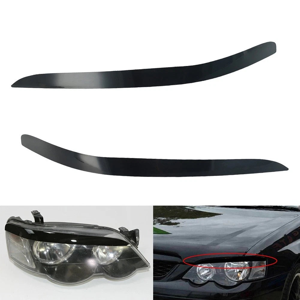 Headlight Eyelid Trim for - ABS, Easy Installation