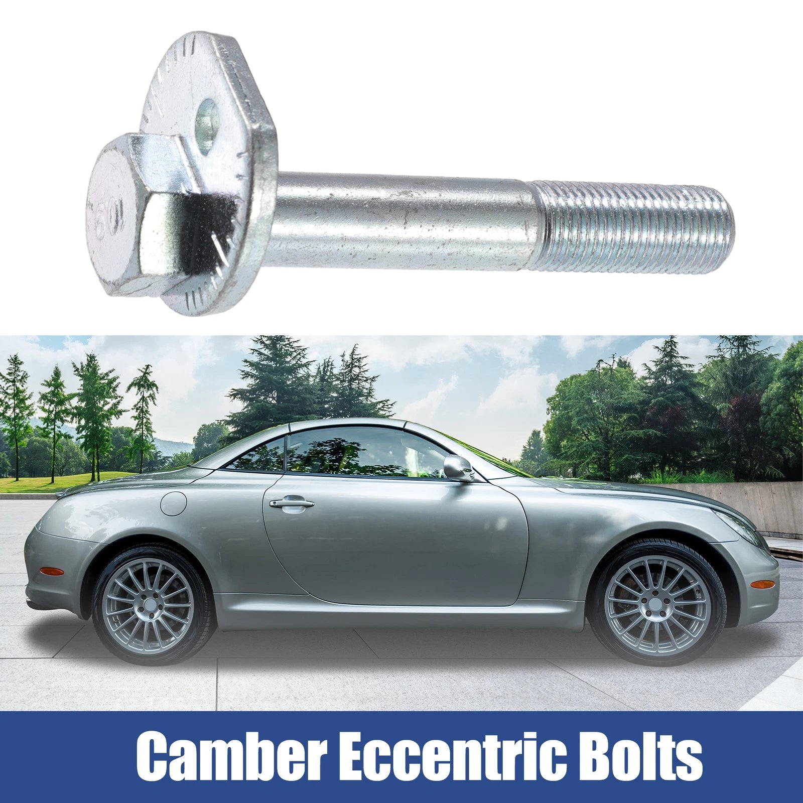 1 Pcs Lower Control Arm Adjust Bolt Replacement for Lexus SC430 (2002–2010)