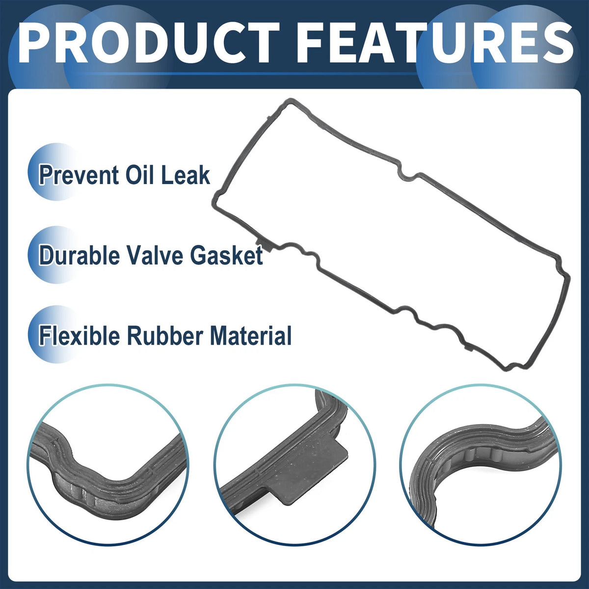 Valve Cover Gasket No. 04L103483 for Audi A1 A3 (2014–2020)