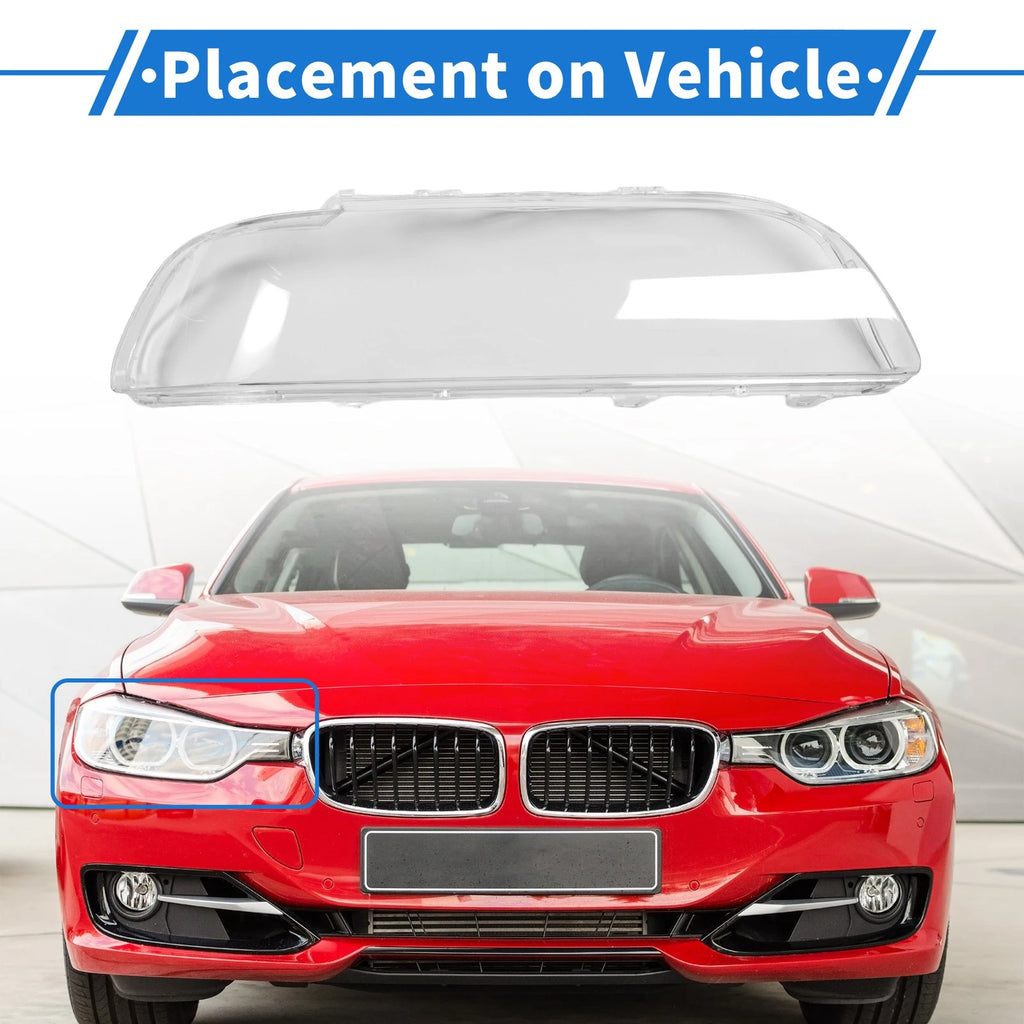 Headlight Lens Cover Front Right OEM Replacement for BMW 5 Series E39 (1997–2004)