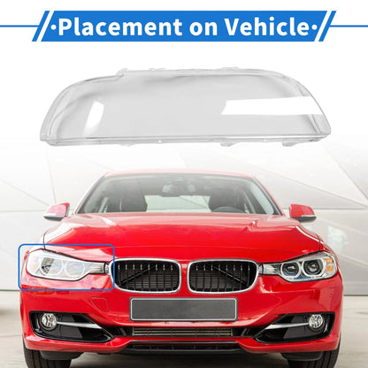 Headlight Lens Cover Front Right OEM Replacement for BMW 5 Series E39 (1997–2004)