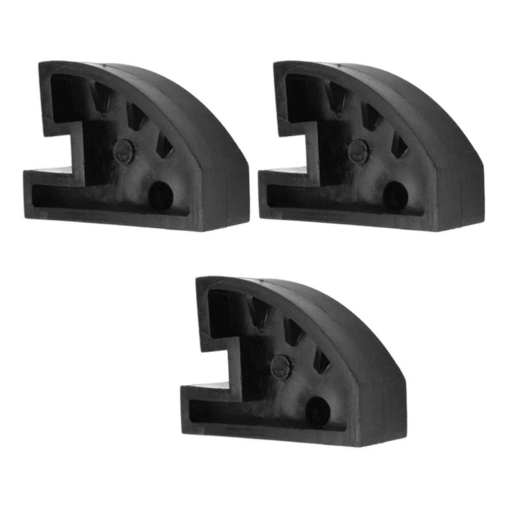 3-Piece Tire Changing Tool Set for Car Rim Drop Center (ABS Black)