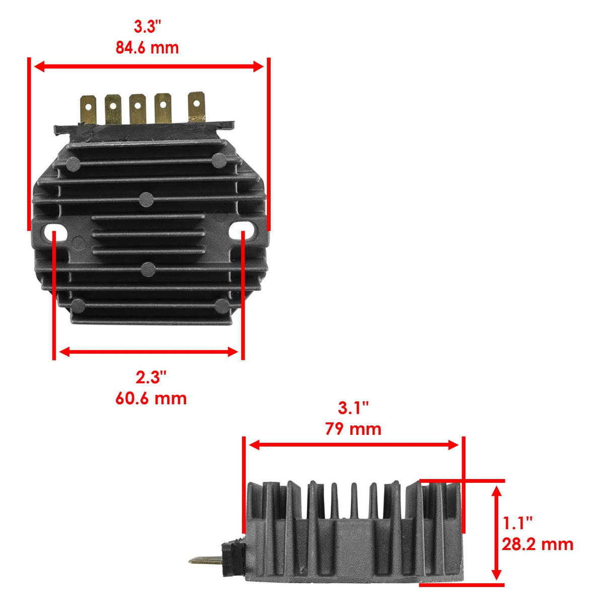Regulator Rectifier Replacement for John Deere Tractor 330 322 332 (New)