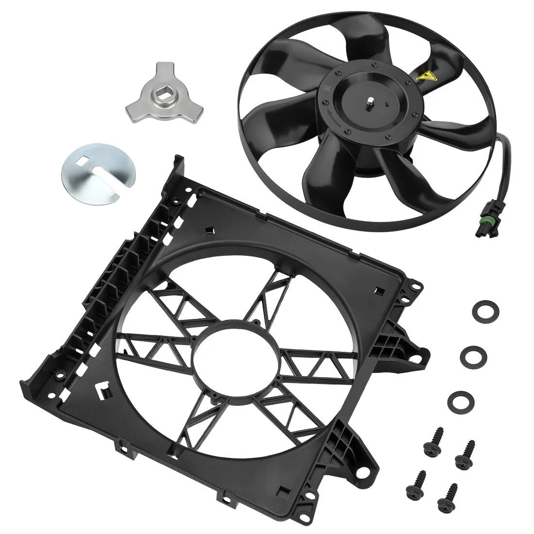 Radiator Cooling Fan Assembly Kit for Can-Am Outlander Renegade (2015–2023)