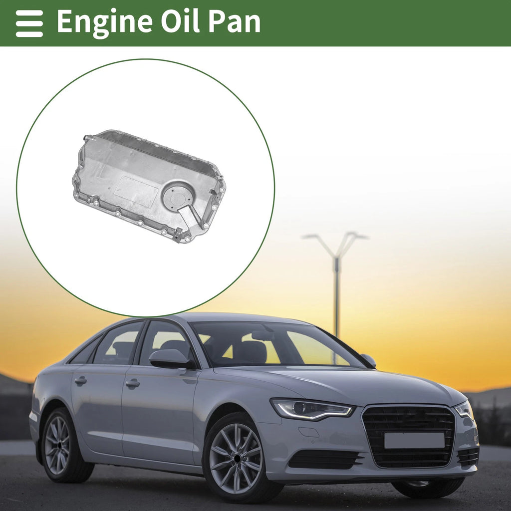 Engine Oil Pan Replacement for Audi A6 Quattro (2014–2018) Aluminum