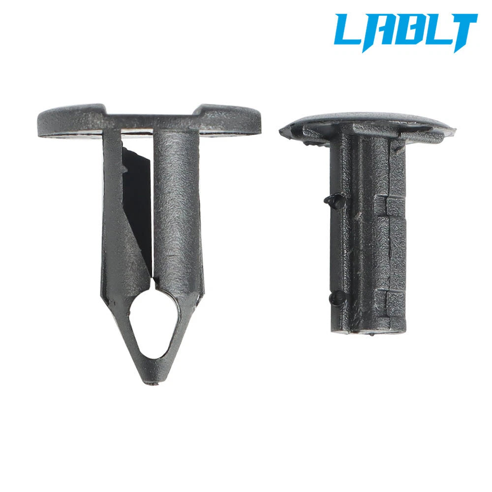 Set of 10 Fender Bumper Grille Push Type Retainer Clips for Nissan (1982–2017)