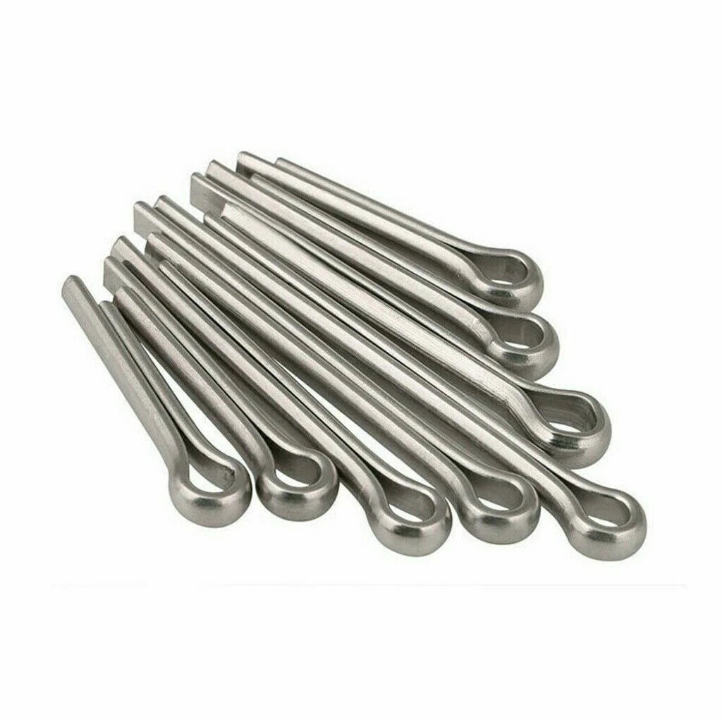 150pcs Split-Cotter Pins Assortment for Various Applications (304 Stainless Steel)