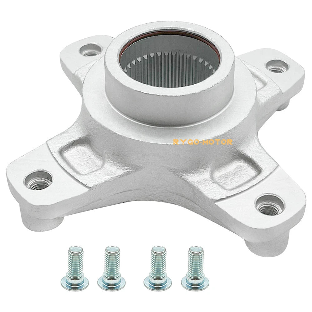 Rear Disc Brake Flange Rotor Hub w/Bolts for Honda Sportrax 400 TRX400EX (1999–2008)