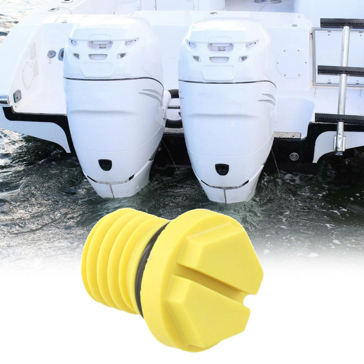 PlugG Reservoir with Rubber Seal for Mercury Mercruiser Outboard (22-813435)