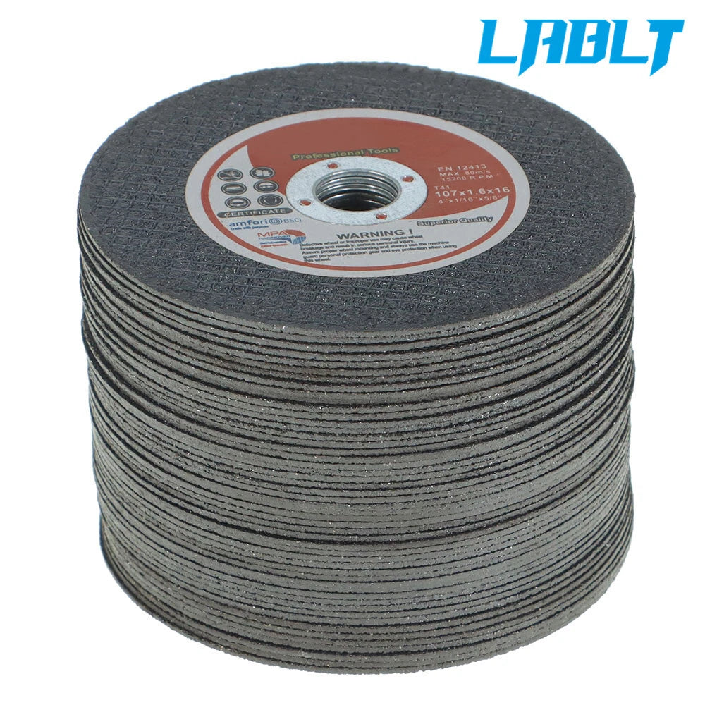 50Pcs Cut-off Wheels for Metal & Stainless Steel (4" ×1/16" ×5/8")