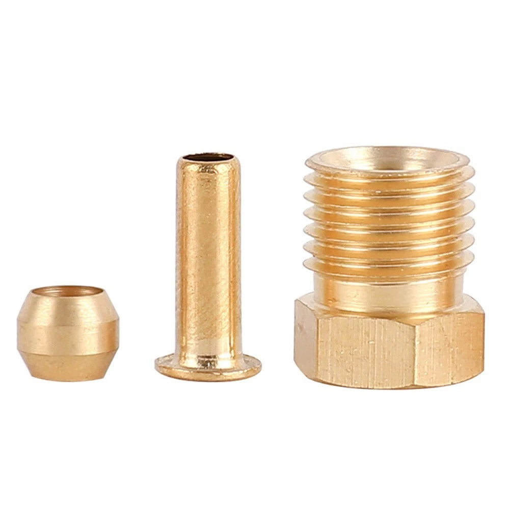 Double Cone Ferrule Sleeve Oil Fitting for CNC Machine (M8 M10)